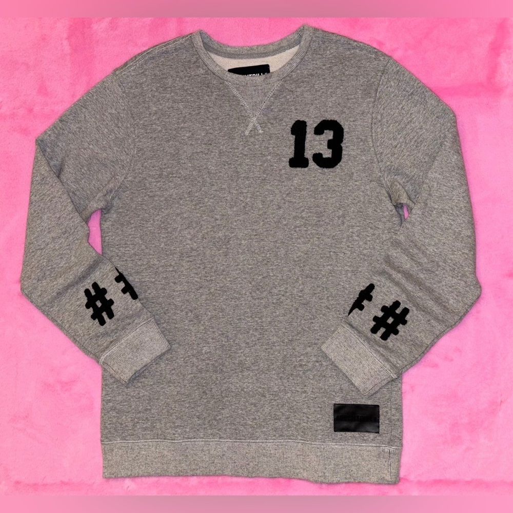 BEENTRILL Hashtag 13 ## Crew Fleece Sweatshirt